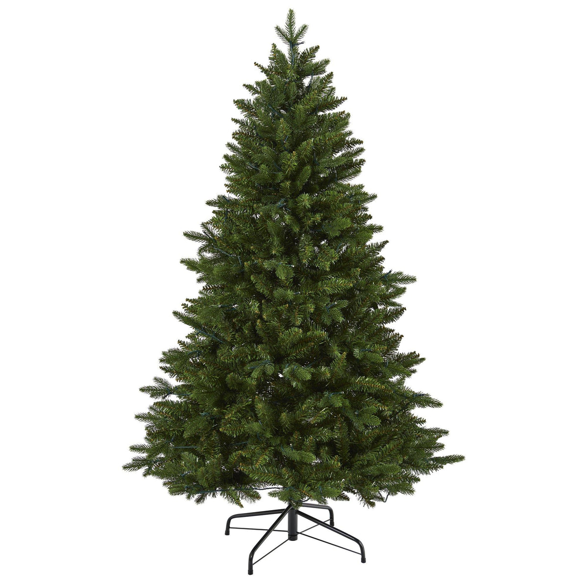 5' New Hampshire Fir artificial Christmas tree with 150 LED lights Nearly Natural on Tampa Home & Garden Store