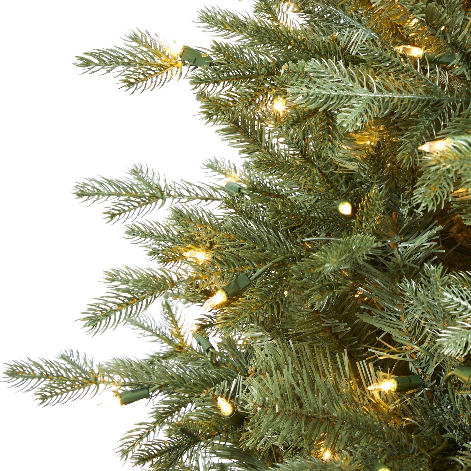 5 ft New Hampshire Spruce artificial Christmas tree with 300 warm white lights and 618 bendable branches Nearly Natural on Tampa Home & Garden Store