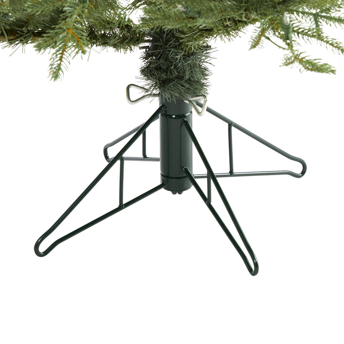 5' New Hampshire Spruce Artificial Christmas Tree by Nearly Natural, 618 bendable branches on Tampa Home & Garden Store