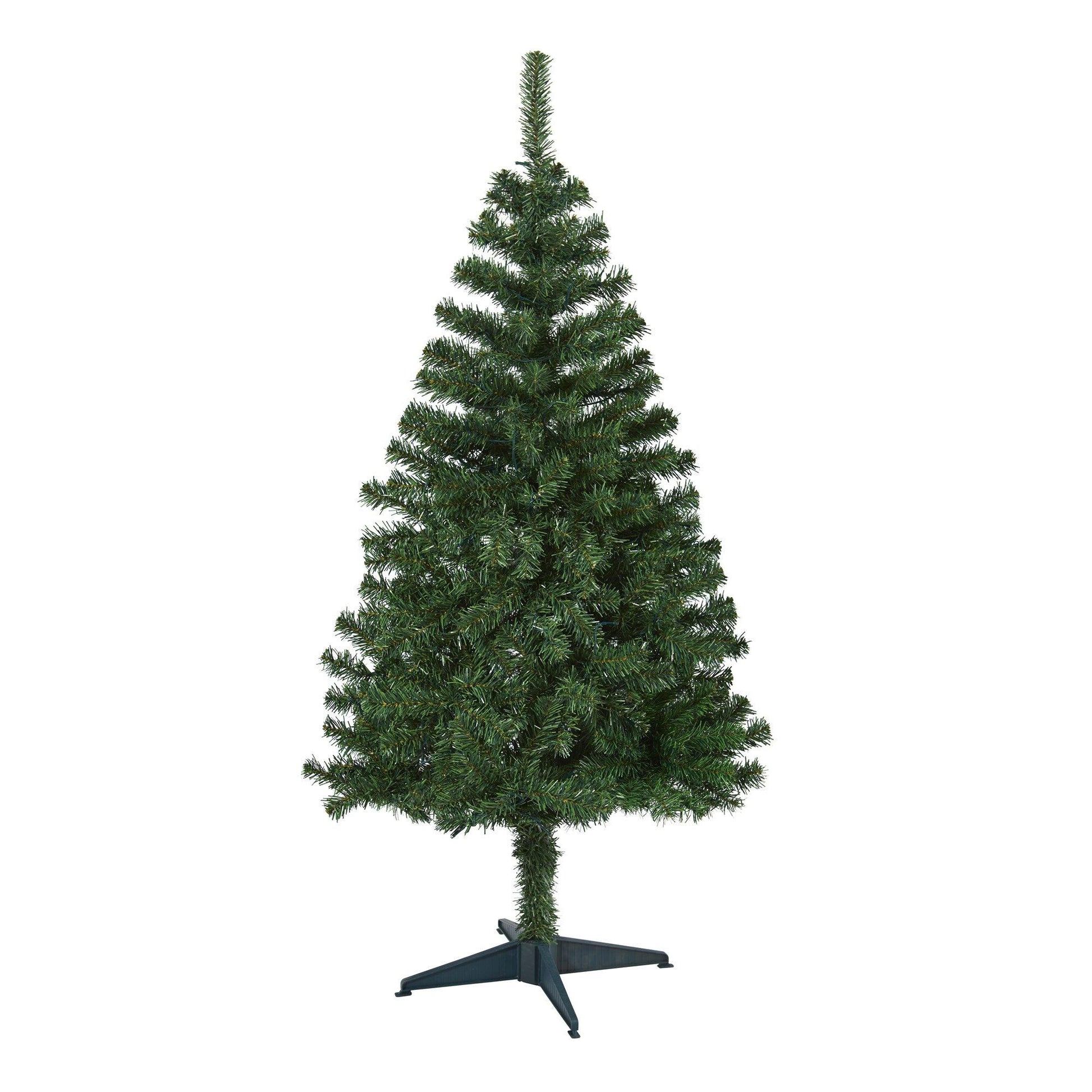 5' Northern Tip Pine artificial Christmas tree by Nearly Natural with needles on sturdy base on Tampa Home & Garden Store
