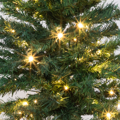 5' Northern Pine artificial Christmas tree with 150 LED lights Nearly Natural on Tampa Home & Garden Store