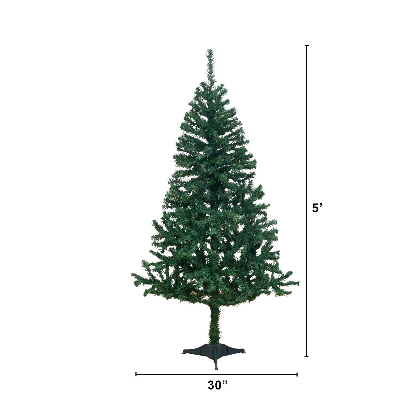 5 ft Northern Tip Pine artificial Christmas tree by Nearly Natural with 150 LED lights on Tampa Home & Garden Store