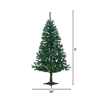 5 ft Northern Tip Pine artificial Christmas tree by Nearly Natural with 150 LED lights on Tampa Home & Garden Store