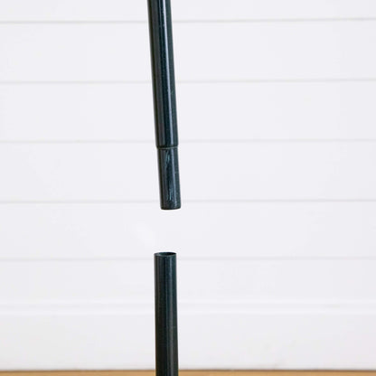 Black metal tree stand pole for a Nearly Natural 5 ft pre-lit Christmas tree on Tampa Home & Garden Store