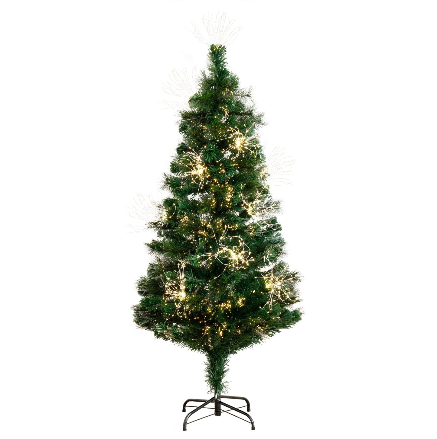 5' Pre Lit Fiber Optic Christmas Tree with Lights