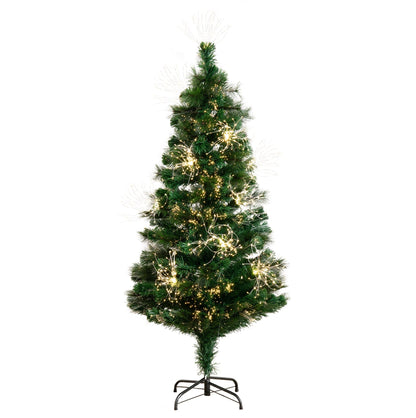 5' Pre Lit Fiber Optic Christmas Tree with Lights
