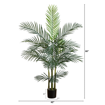 Artificial Areca Palm Tree And Outdoor Decor