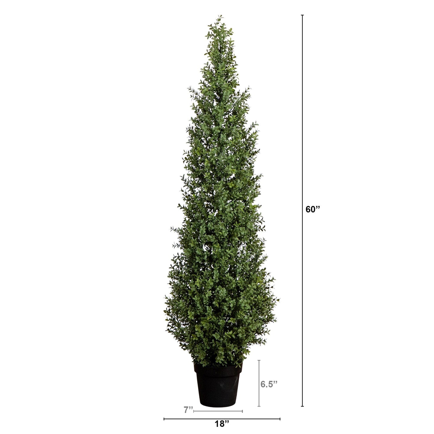 Large Artificial Boxwood Tree and Room Accent