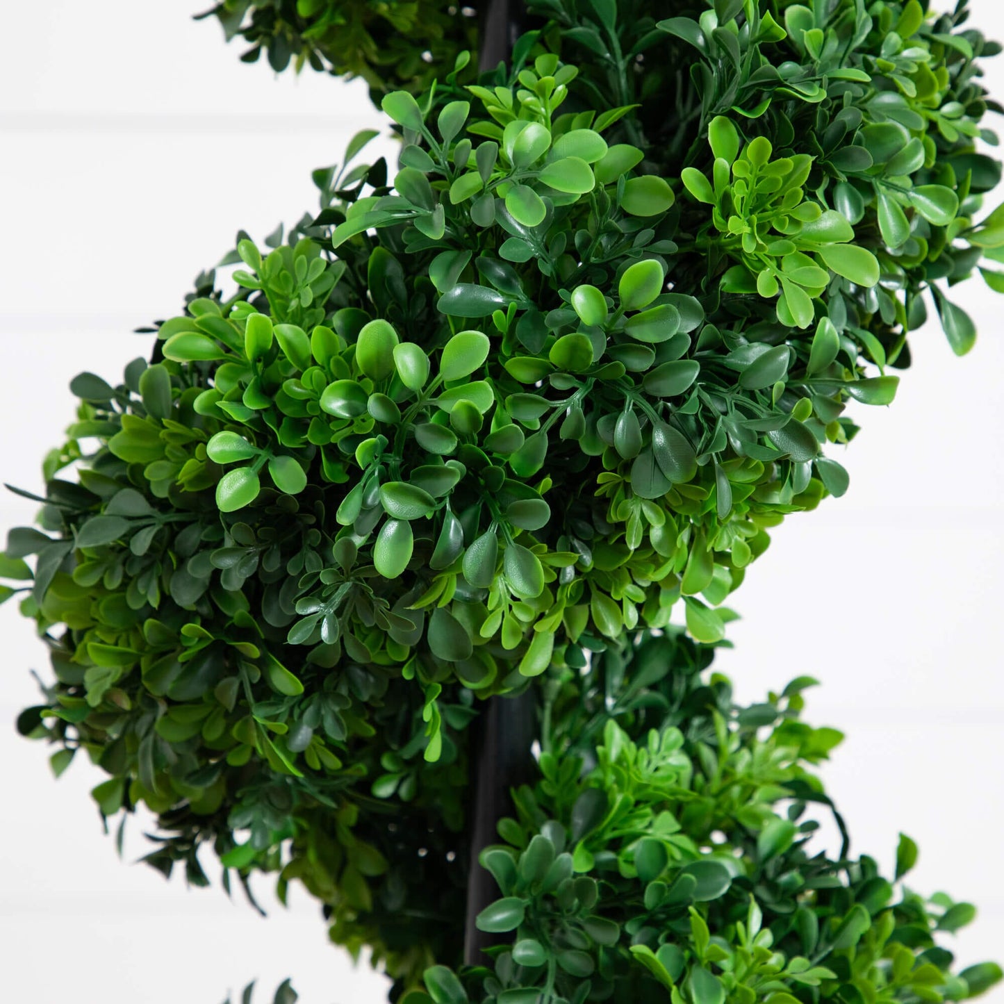 5 Foot Uv Boxwood Spiral Topiary And A Planter