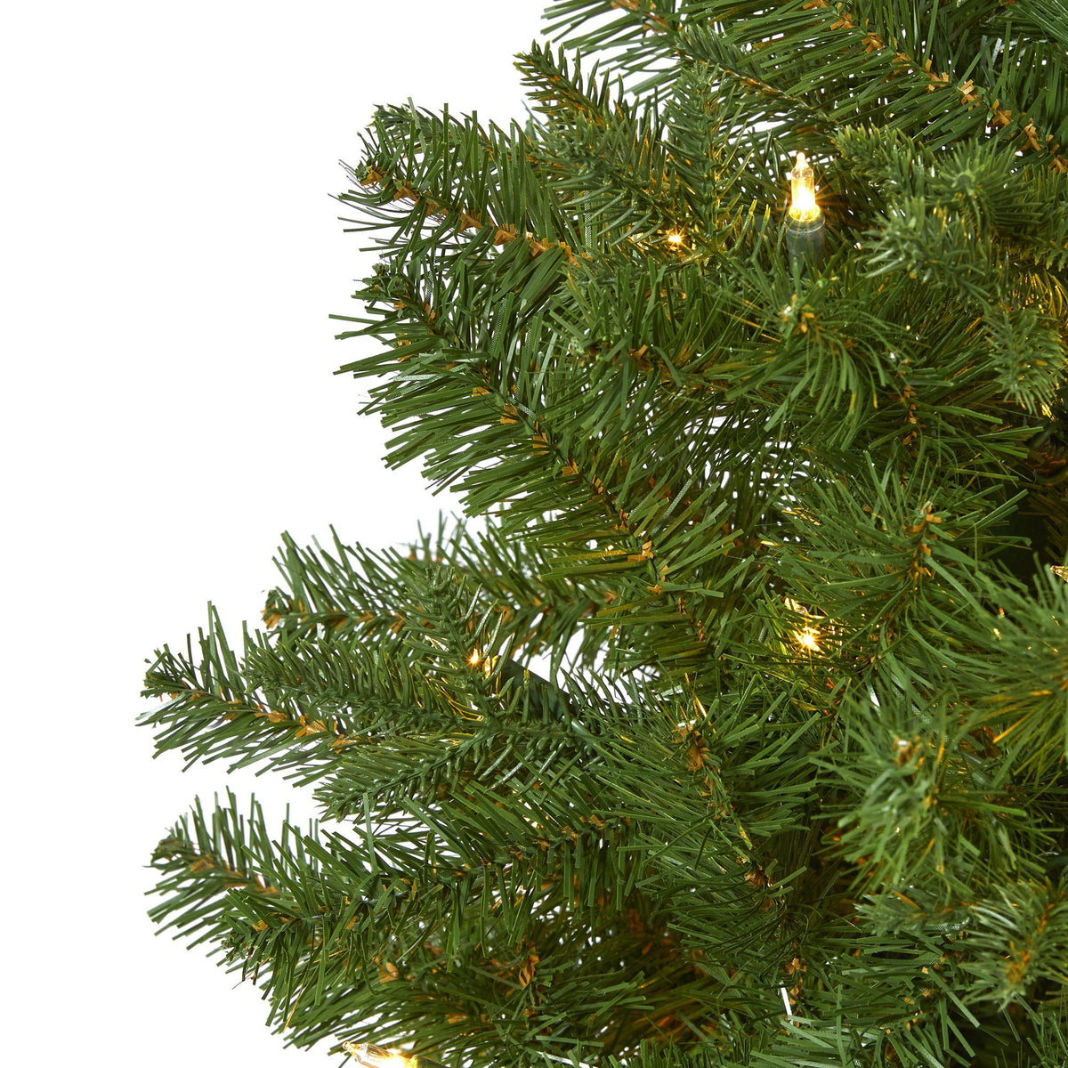 5' Vancouver Spruce artificial Christmas tree with 200 warm white lights and 461 branches on Tampa Home & Garden Store