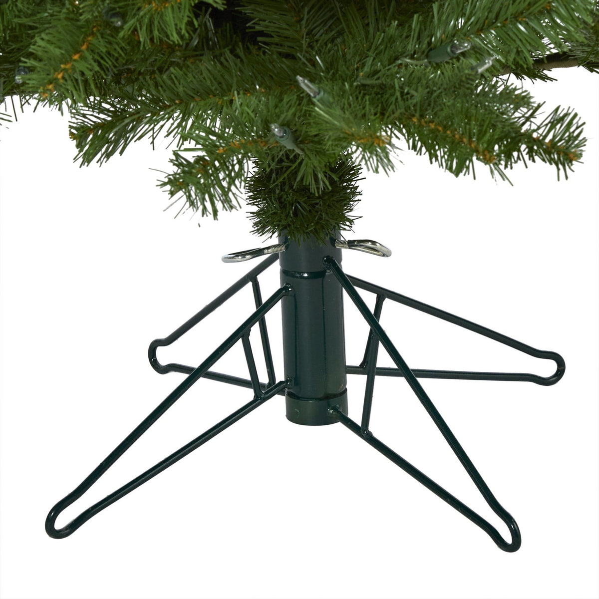 5 ft Vancouver Spruce artificial Christmas tree with 200 warm white lights and bendable branches on Tampa Home & Garden Store