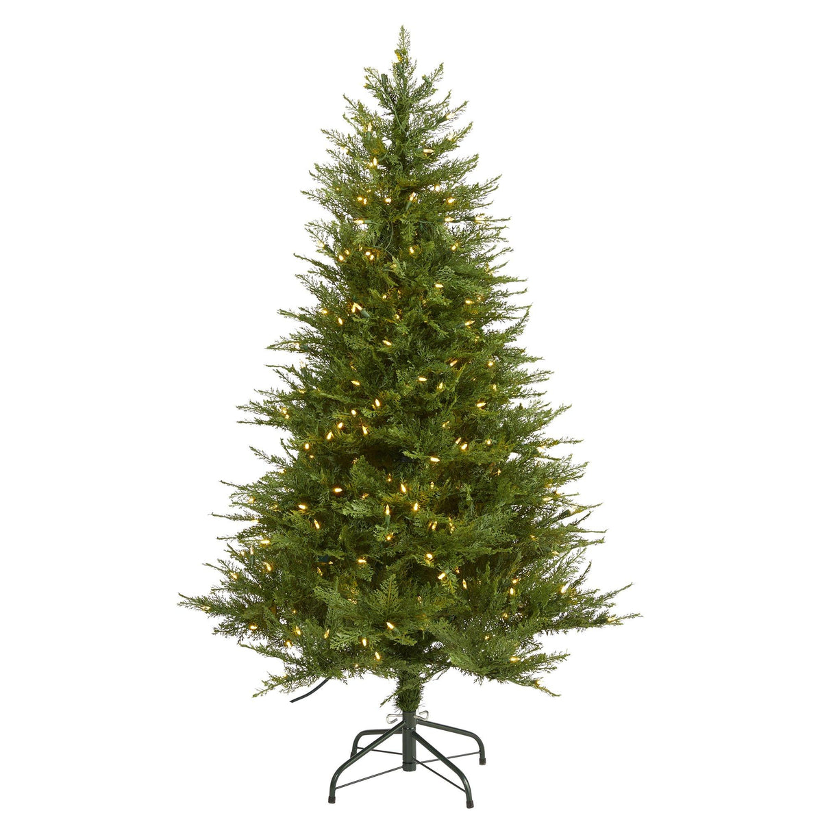 5 ft Wisconsin Fir artificial Christmas tree by Nearly Natural with 250 LEDs on Tampa Home & Garden Store