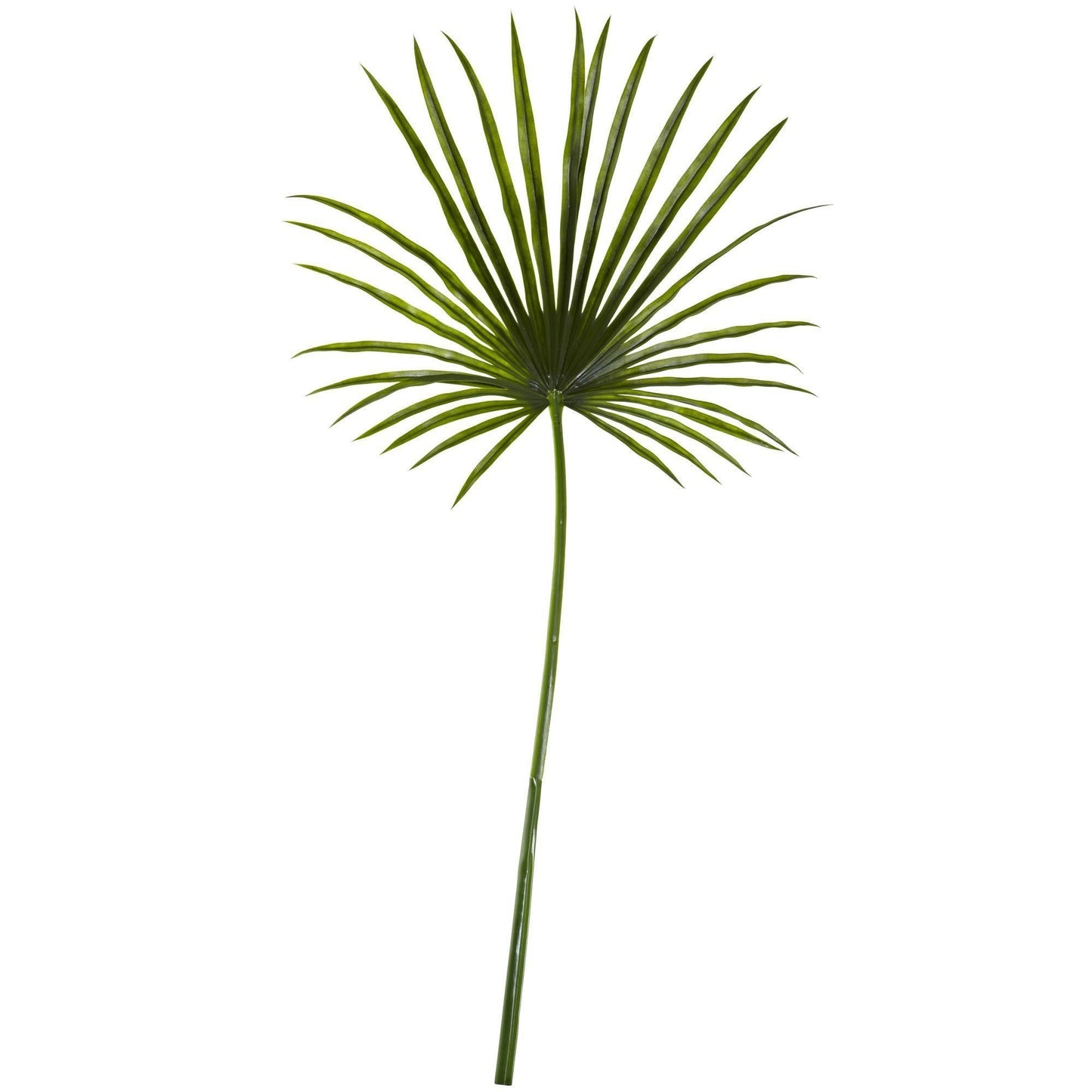 50-inch fan palm spray artificial plant stem Nearly Natural green palm fronds on Tampa Home & Garden Store