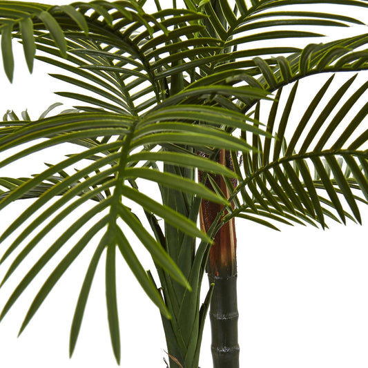 5.5’ Double Robellini Palm Tree UV Resistant (Indoor/Outdoor) - Tampa Home & Garden Store
