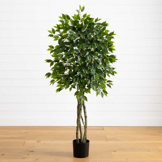 5.5' Ficus Tree UV Resistant (Indoor/Outdoor) - Tampa Home & Garden Store