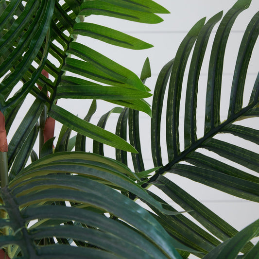 5.5’ Paradise Palm Artificial Tree in Square Planter - Tampa Home & Garden Store