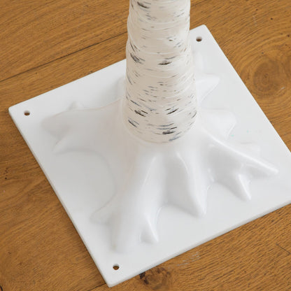 Tree Nearly Natural 5' Pre-Lit Easter Twig Tree birch-white trunk with white base on Tampa Home & Garden Store