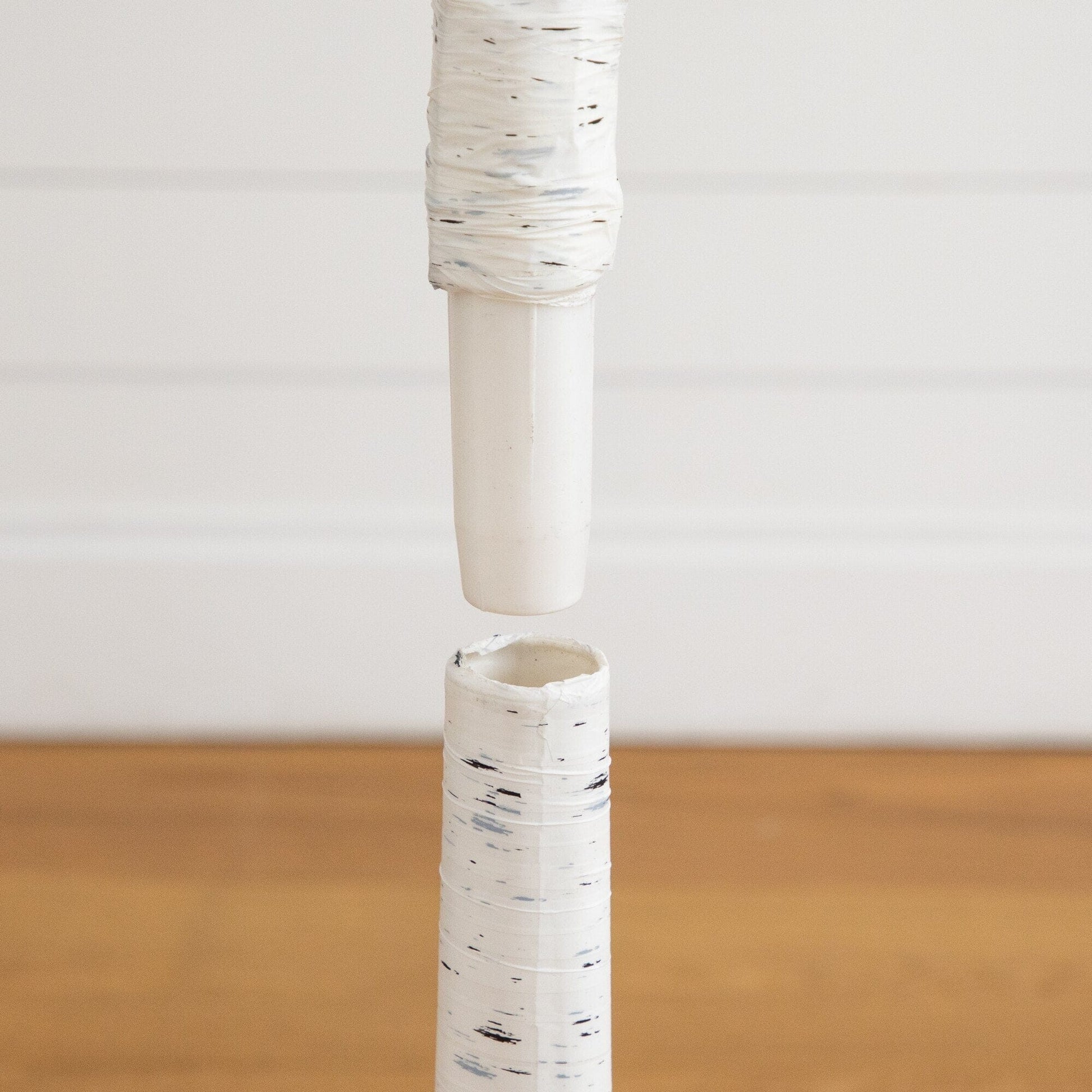 Tree Nearly Natural 5' Pre-Lit Easter Twig with 72 egg LED ornaments white birch look on Tampa Home & Garden Store