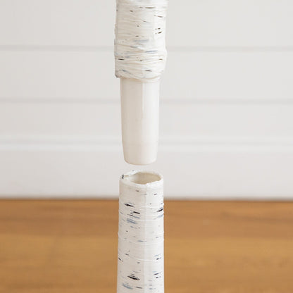 Tree Nearly Natural 5' Pre-Lit Easter Twig with 72 egg LED ornaments white birch look on Tampa Home & Garden Store