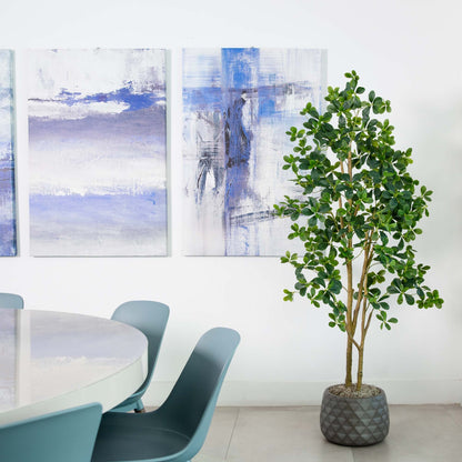 Artificial Black Olive Tree And Garden Decor