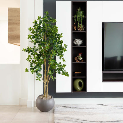 Artificial Black Olive Tree And Garden Decor