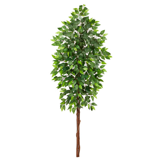 6’ Artificial Double Trunk Ficus Tree (No Pot) - Tampa Home & Garden Store