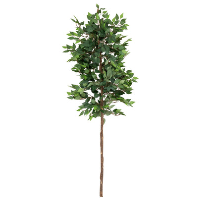 6 ft artificial ficus tree No Pot with dense green foliage by Nearly Natural on Tampa Home & Garden Store