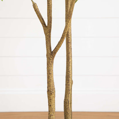Elegant Artificial Maple Tree and Planter