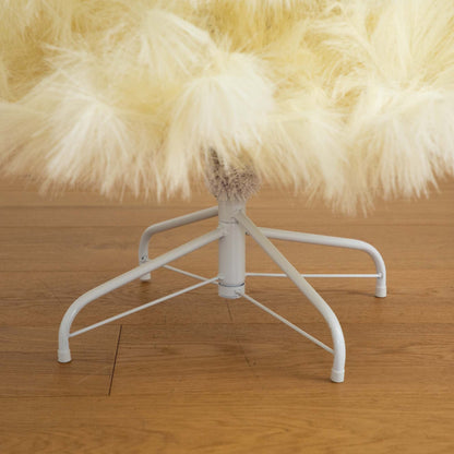 Artificial Off White Pampas and Christmas Tree