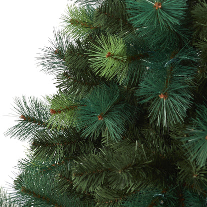 6' Assorted Green Scotch Pine artificial Christmas tree by Nearly Natural with 250 LED lights on Tampa Home & Garden Store