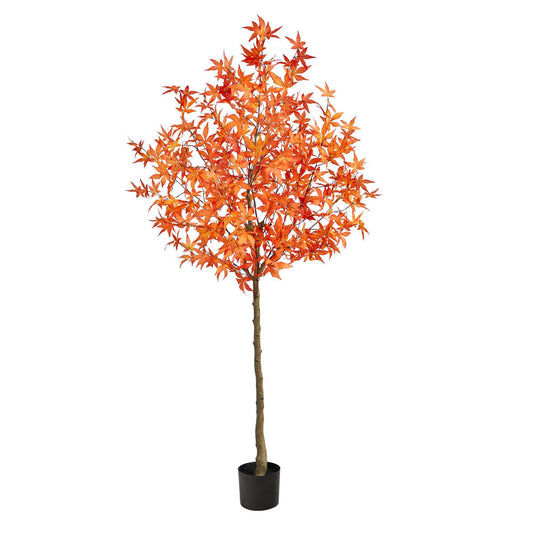 6' Autumn Maple Artificial Tree - Tampa Home & Garden Store