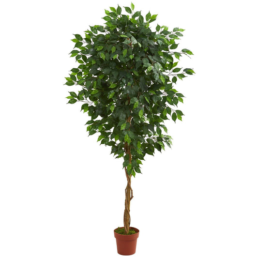 6’ Ficus Artificial Tree in Nursery Planter - Tampa Home & Garden Store