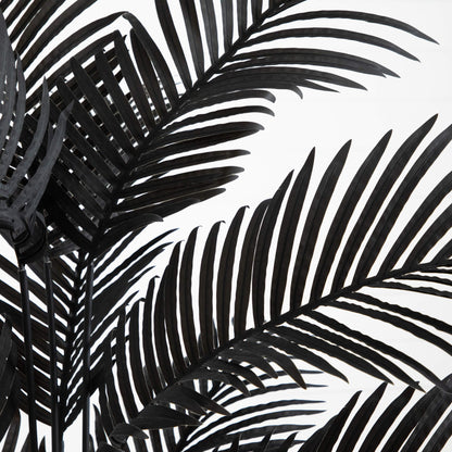 6' Artificial Halloween Black Paradise Palm Tree by Nearly Natural with black fronds on Tampa Home & Garden Store