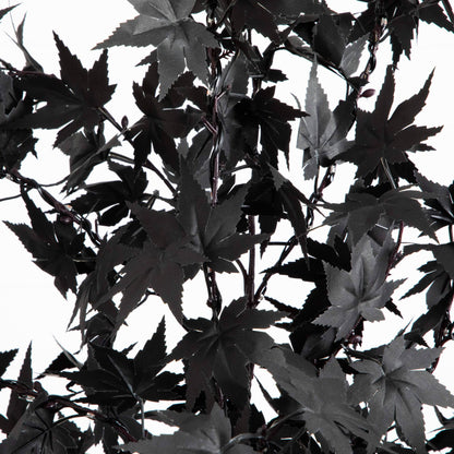 6' Black Maple Halloween Tree by Nearly Natural, pre-lit with 300 orange and purple LEDs on Tampa Home & Garden Store