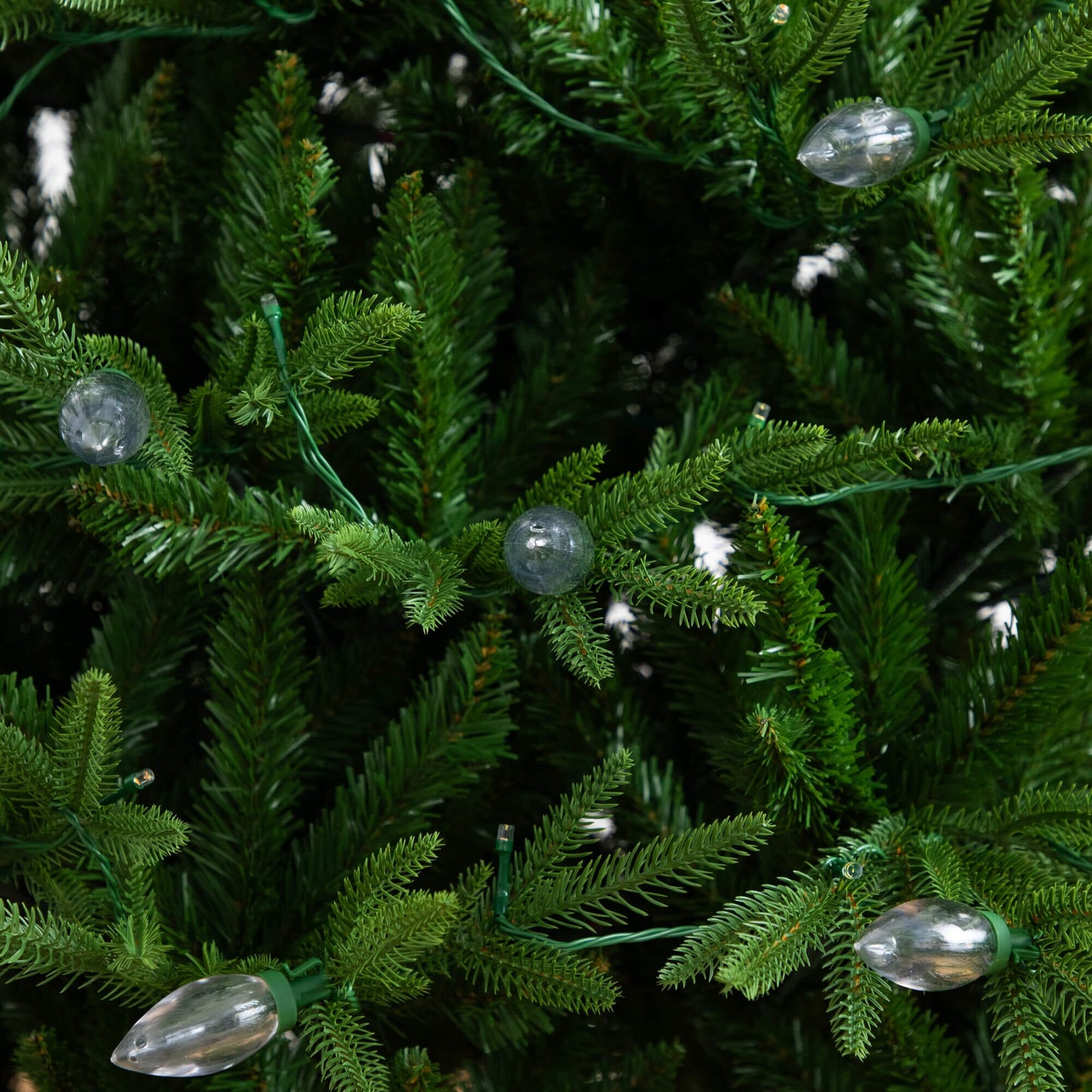 Nearly Natural 6' Pre-Lit Luxembourg Pine Christmas Tree with 250 clear LED lights on Tampa Home & Garden Store