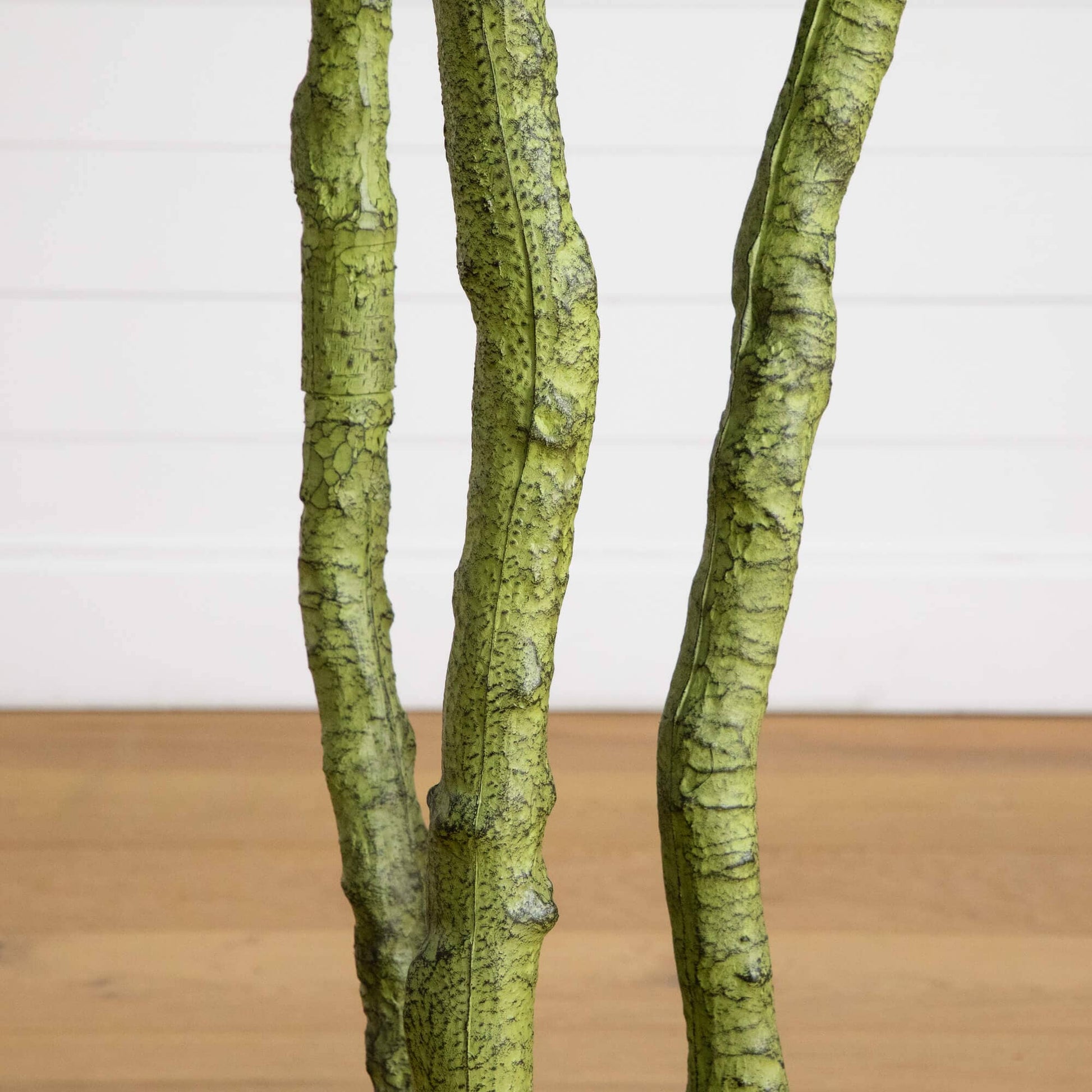 6' UV resistant artificial Bird Nest Fern Tree trunks by Nearly Natural on Tampa Home & Garden Store