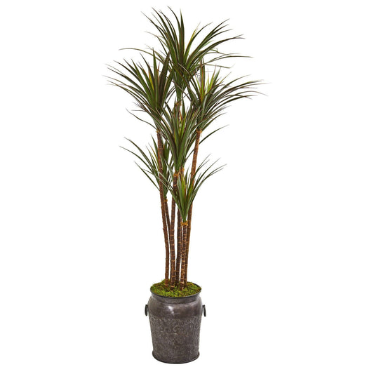 6’ Giant Yucca Artificial Tree in Decorative Planter(Indoor/Outdoor) - Tampa Home & Garden Store