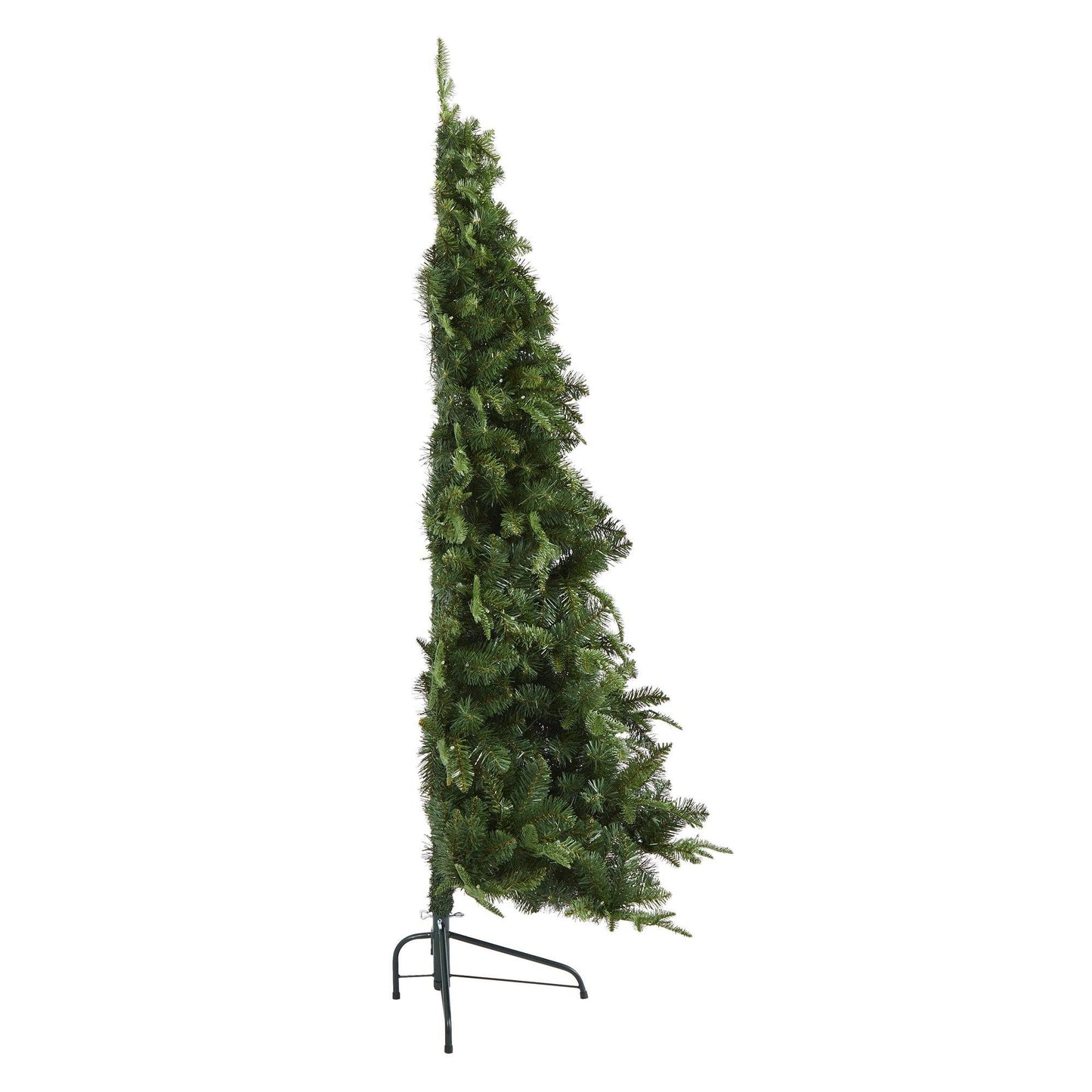Nearly Natural 6' Grand Teton Spruce flat-back Christmas tree with 180 clear LED lights on Tampa Home & Garden Store