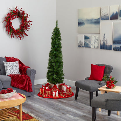 the Green Pencil Artificial Christmas Tree