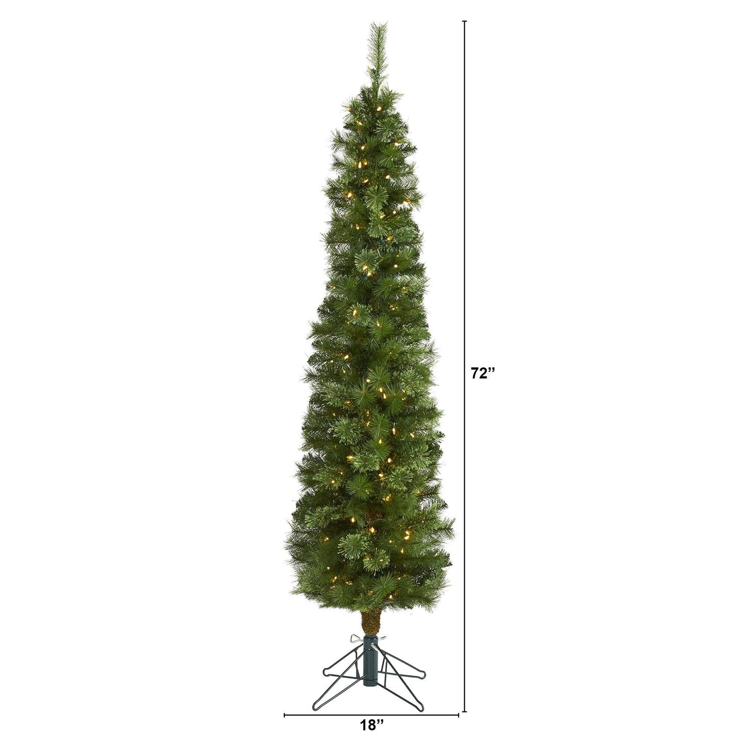 the Green Pencil Artificial Christmas Tree