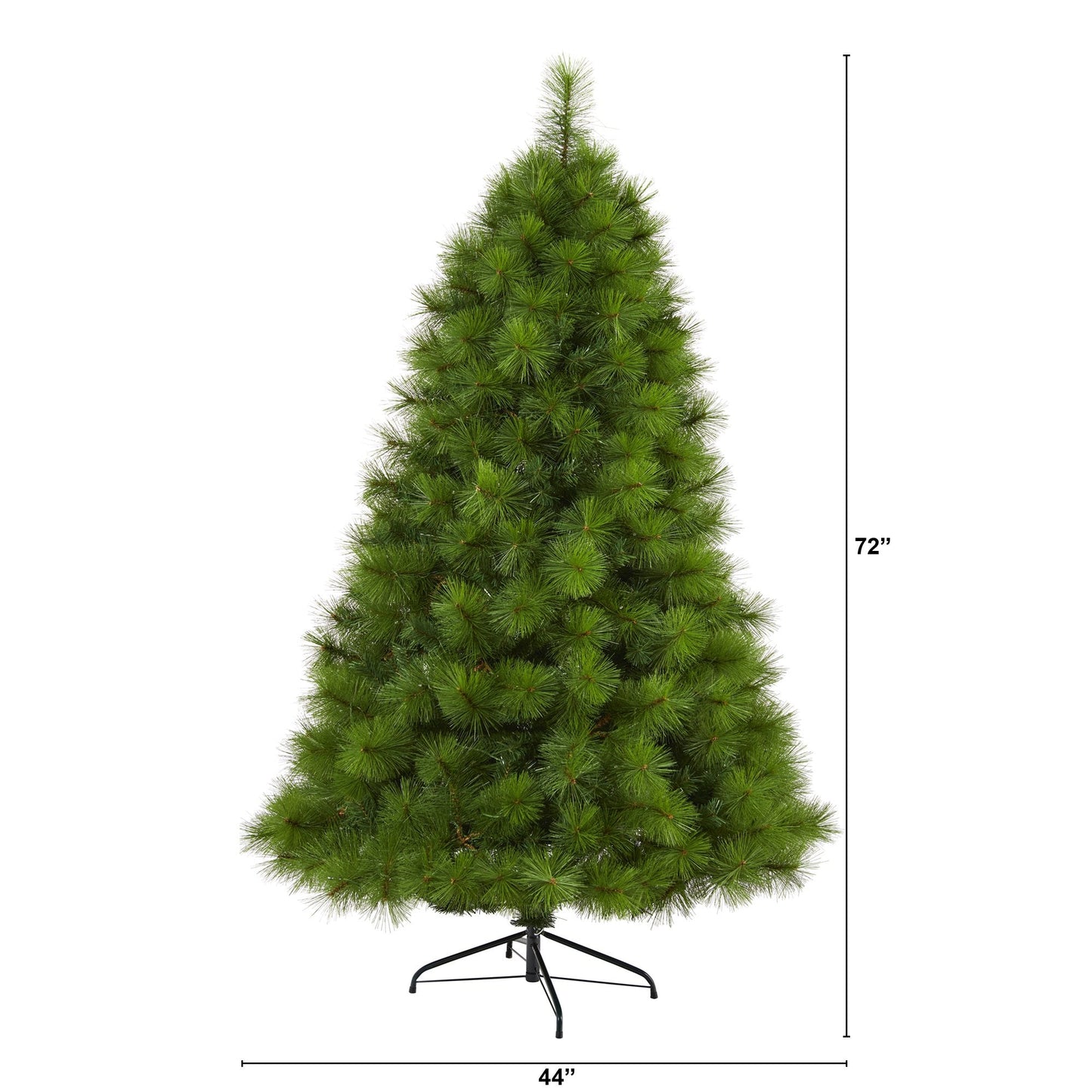 6 ft green Scotch Pine artificial Christmas tree by Nearly Natural with 300 LED lights on Tampa Home & Garden Store
