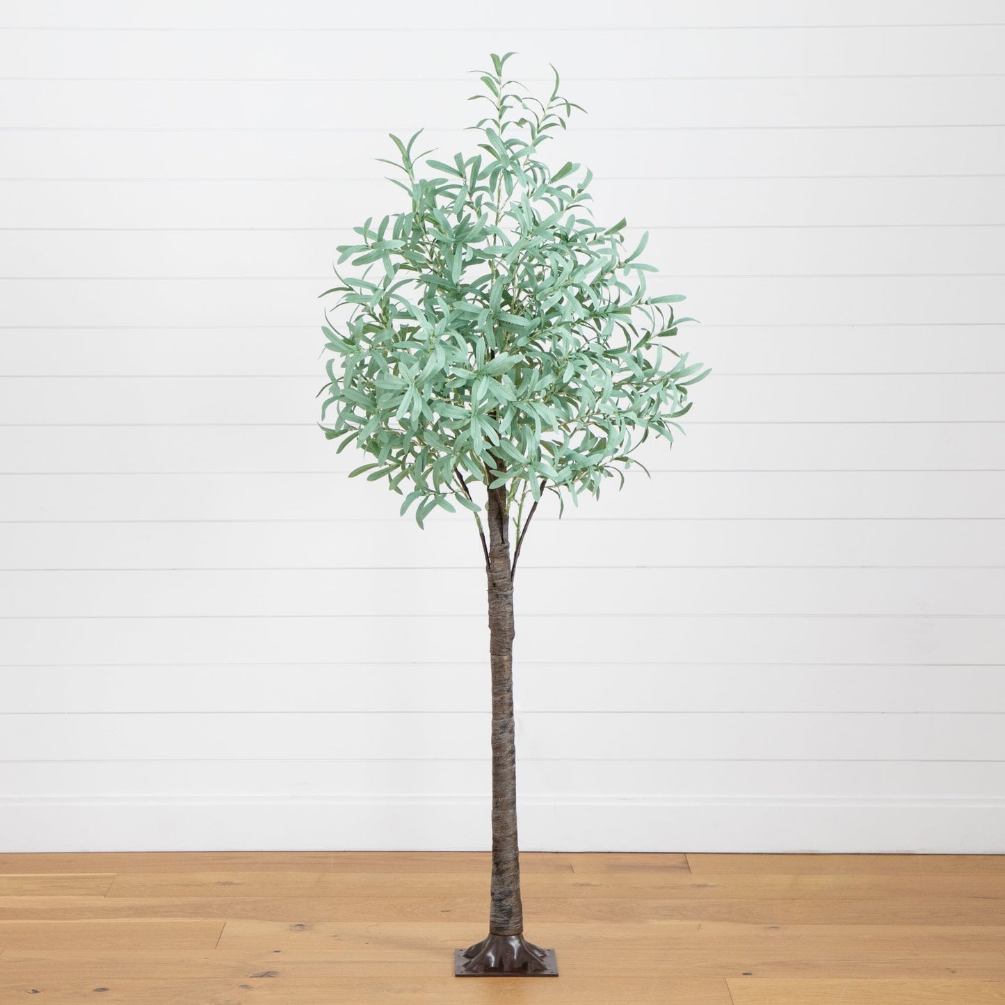 6 Foot Artificial Olive Tree and LED Lights