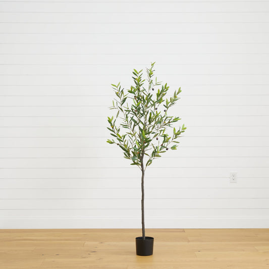 6’ Olive Artificial Tree - Tampa Home & Garden Store