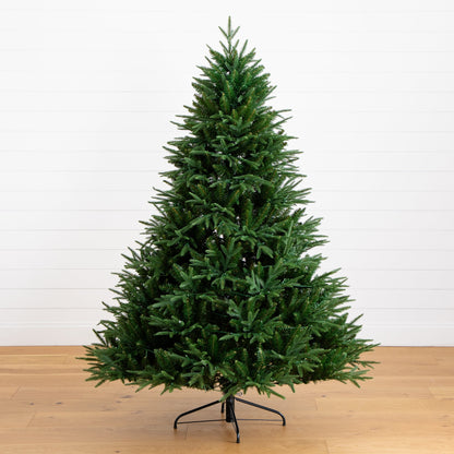 6 Ft Artificial Christmas Tree and Led Lights