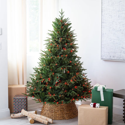 6 Ft Artificial Christmas Tree and Led Lights