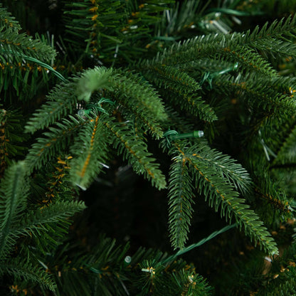 6 Ft Artificial Christmas Tree and Led Lights