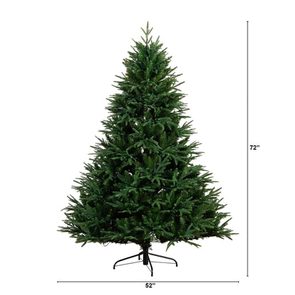 6 Ft Artificial Christmas Tree and Led Lights