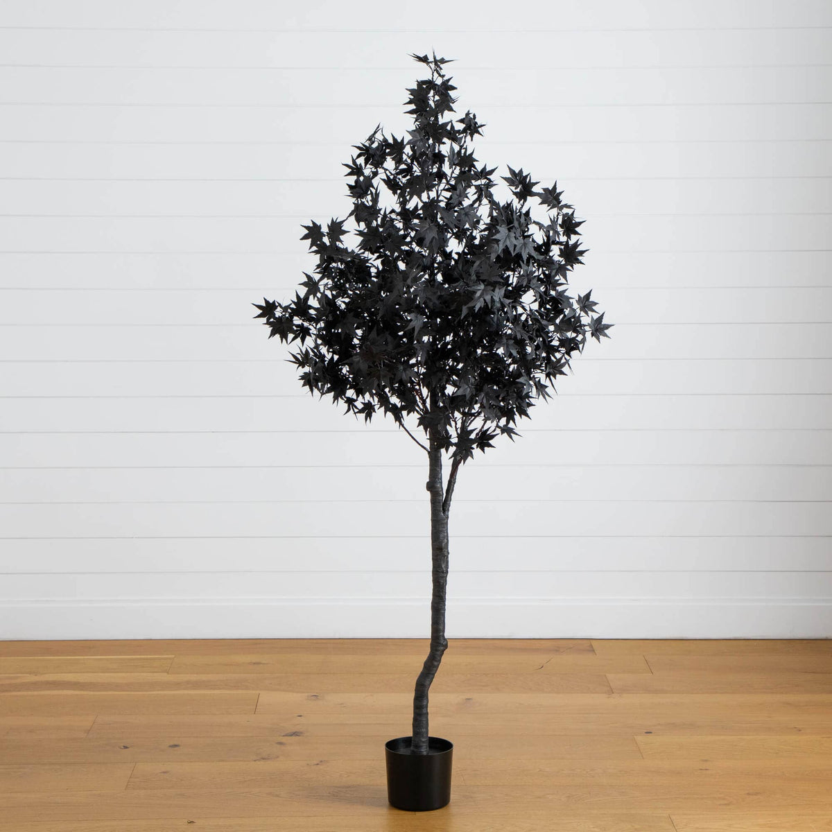 6' Pre-Lit Halloween Black Maple Tree, Nearly Natural tree with orange & purple LEDs on Tampa Home & Garden Store