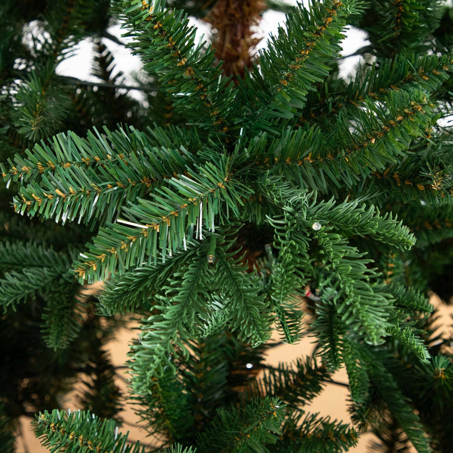 Six Foot Mixed Fir Tree with Warm White Lights