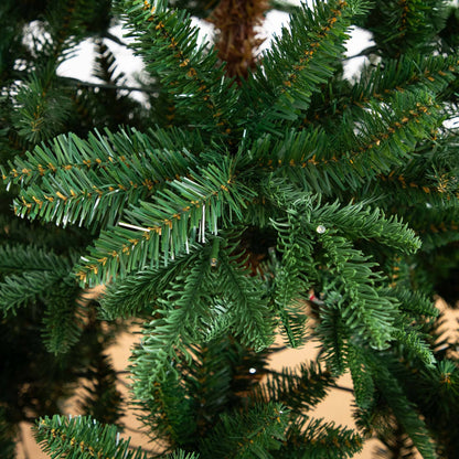 Six Foot Mixed Fir Tree with Warm White Lights